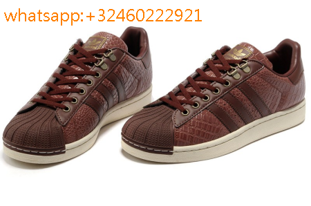 adidas superstar marron clair