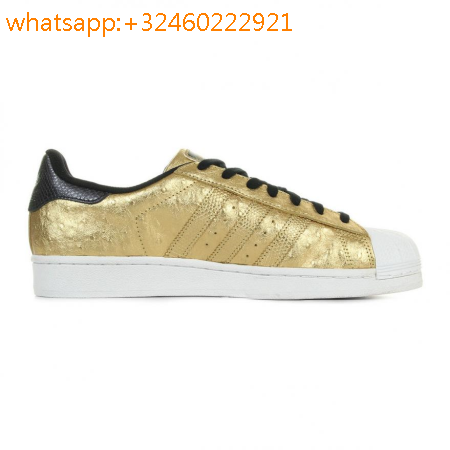 basket adidas superstar doré