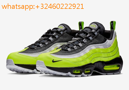 air max 95 noir et vert fluo
