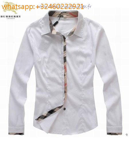 chemises burberry