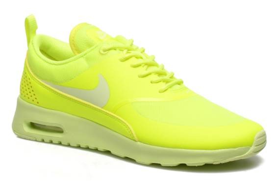 nike thea jaune fluo