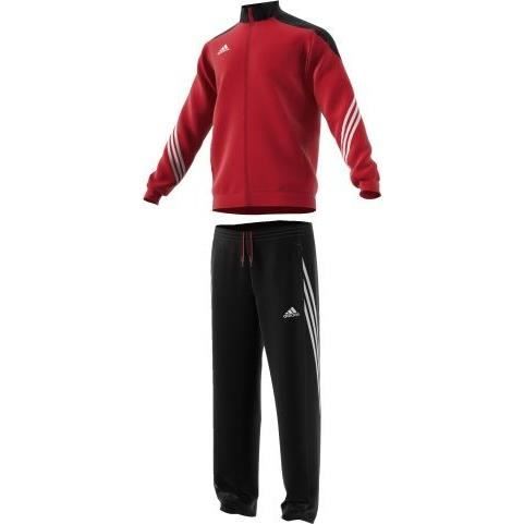 Survetement adidas homme rouge et noir Clearance